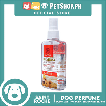 Saint Roche Premium Eu De Toilette Scent (Happiness) 125ml Perfume for Your Dogs