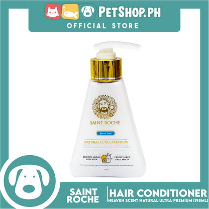 Saint Roche Hooman Natural Ultra Premium Conditioner (Heaven Scent) 198ml For The Skin and Coat of Your Dogs