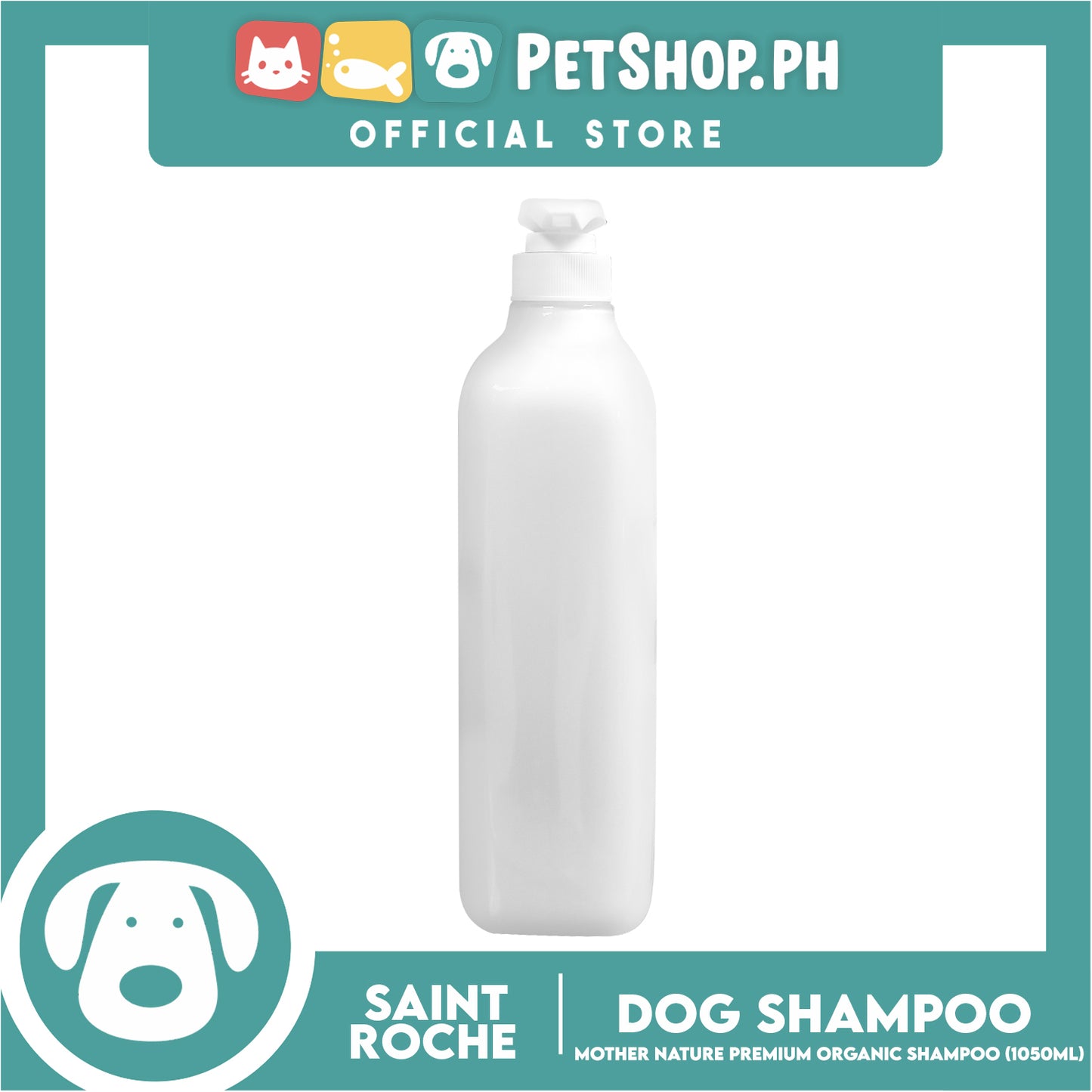 Saint Roche Premium Organic (Mother Nature) 1050ml Dog Shampoo