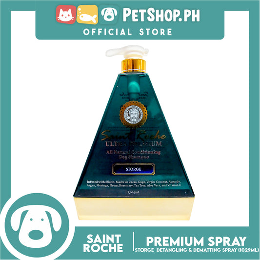 Saint Roche Ultra Premium All Natural Conditioning 1029ml (Storge) Dog Shampoo