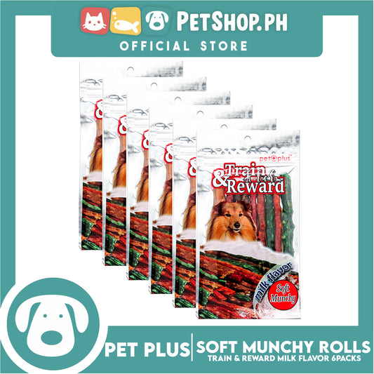 Pet+Plus Train & Reward Soft Munchy Roll 6pcs/pack