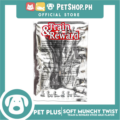 Pet+PlusTrain & Reward Soft Munchy Twist Stick 6pcs/pack