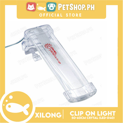 LED-D40 Crystal Clip on Light 10w