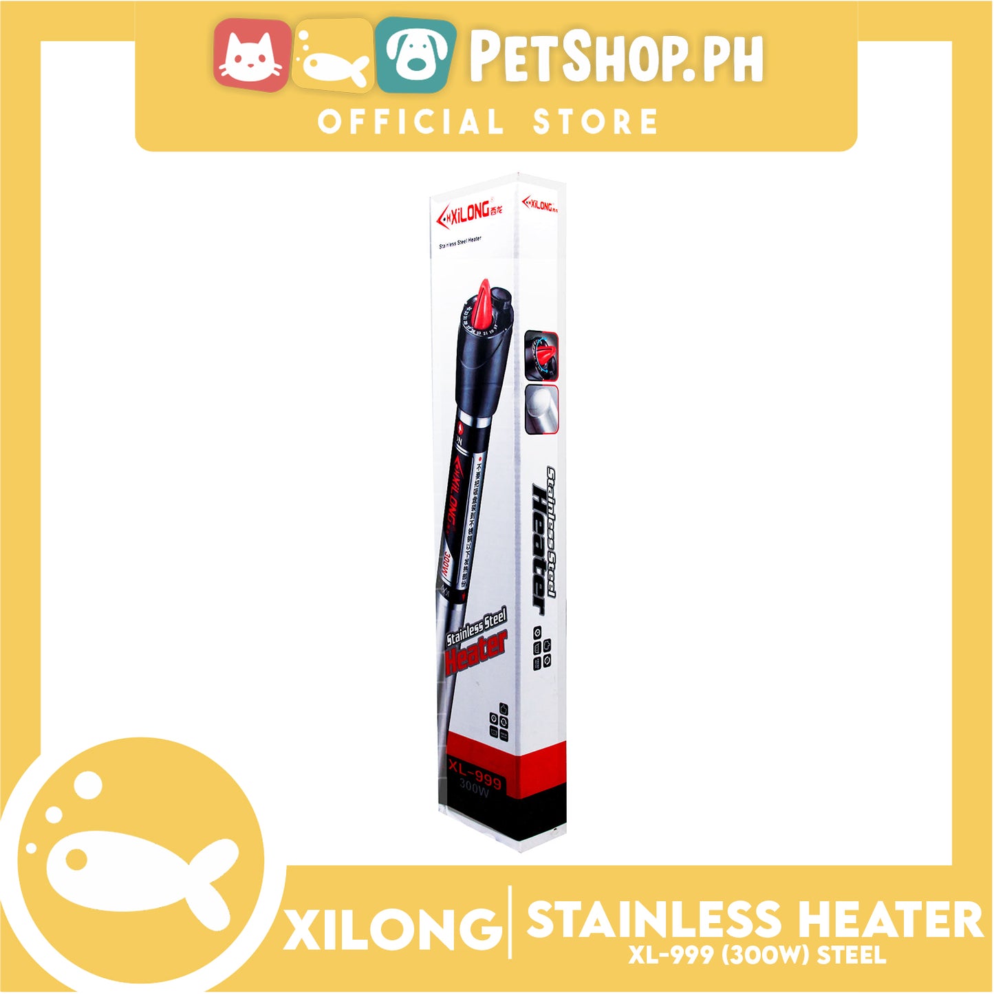 XL-999 Stainless Heater 300w