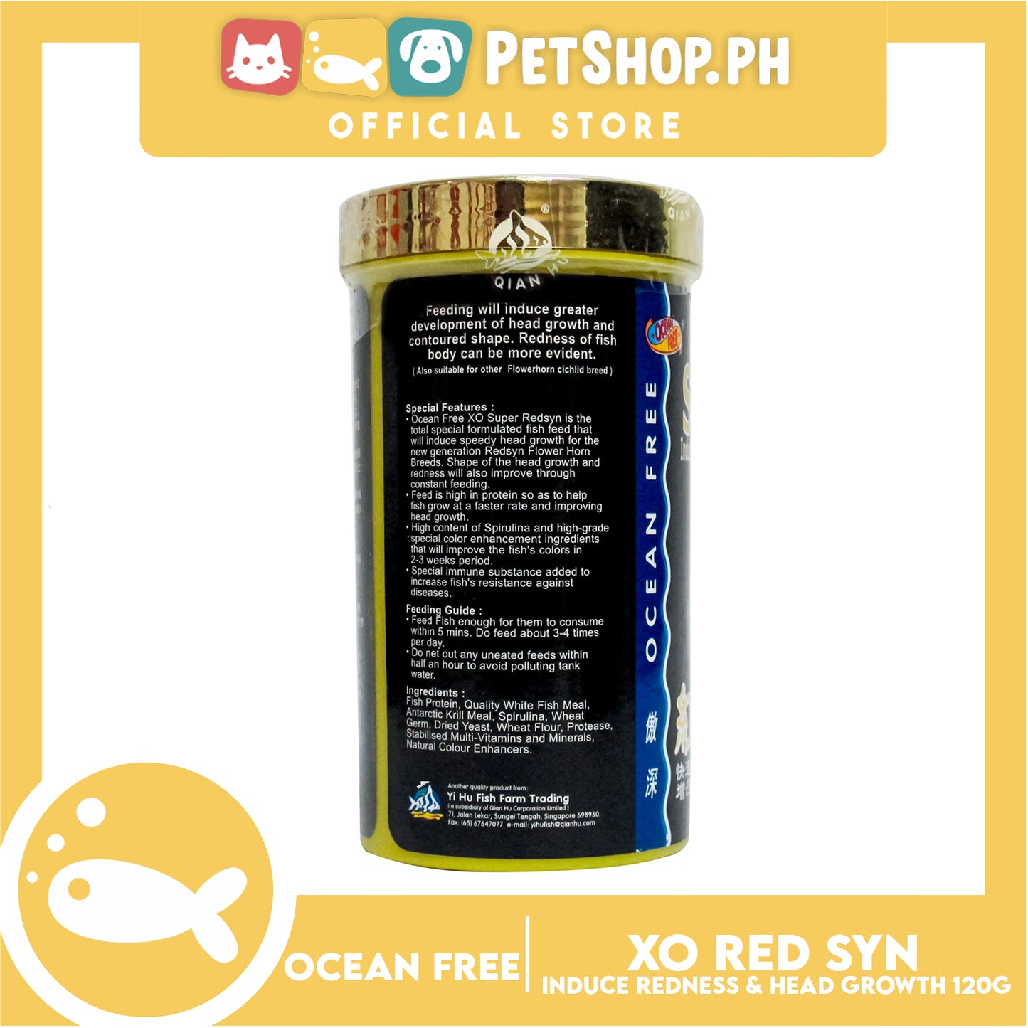 Ocean Free Super RedSyn 280ml/120g