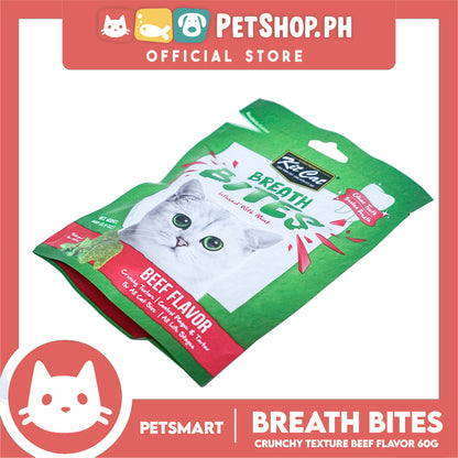 Kit Cat Breath Bites Beef Flavor 60g Cat Treats