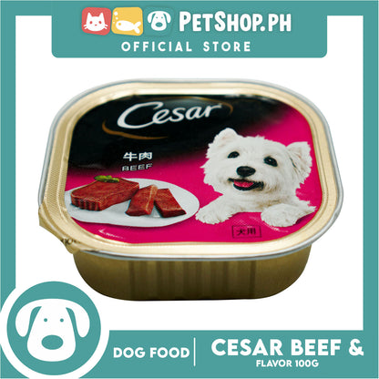 Cesar Beef Flavor 100g Dog Wet Food