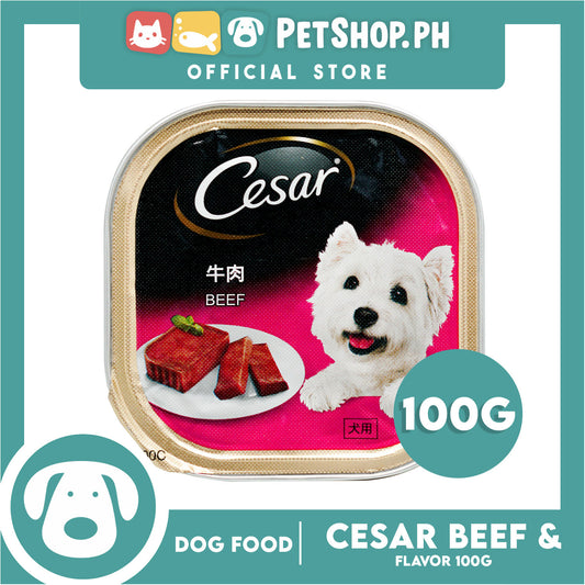 Cesar Beef Flavor 100g Dog Wet Food