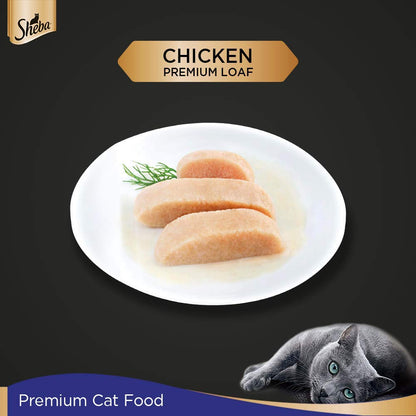 Sheba Chicken Premium Loaf 70g Fine Food for Cats