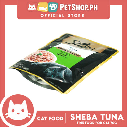 Sheba Tuna Flavor 70g Fine Food for Cats