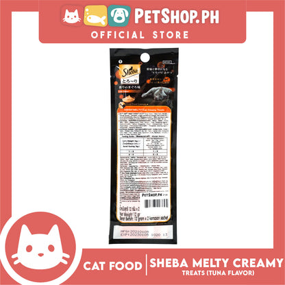 Sheba Melty Tuna Creamy Cat Treat 24g Premium Cat Snack Food