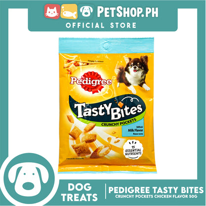 Pedigree Tasty Bites Crunchy Pockets Milk Flavor 60g