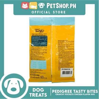 Pedigree Tasty Bites Crunchy Pockets Milk Flavor 60g