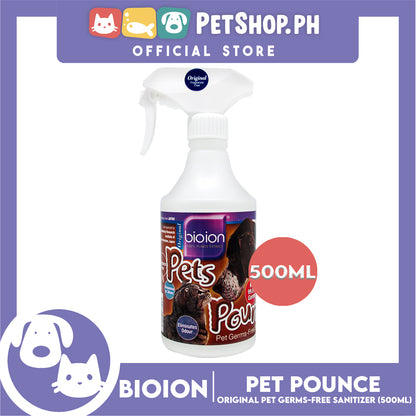 Bio Ion Pet Pounce Natural 500ml Pet Germs-Free Sanitizer