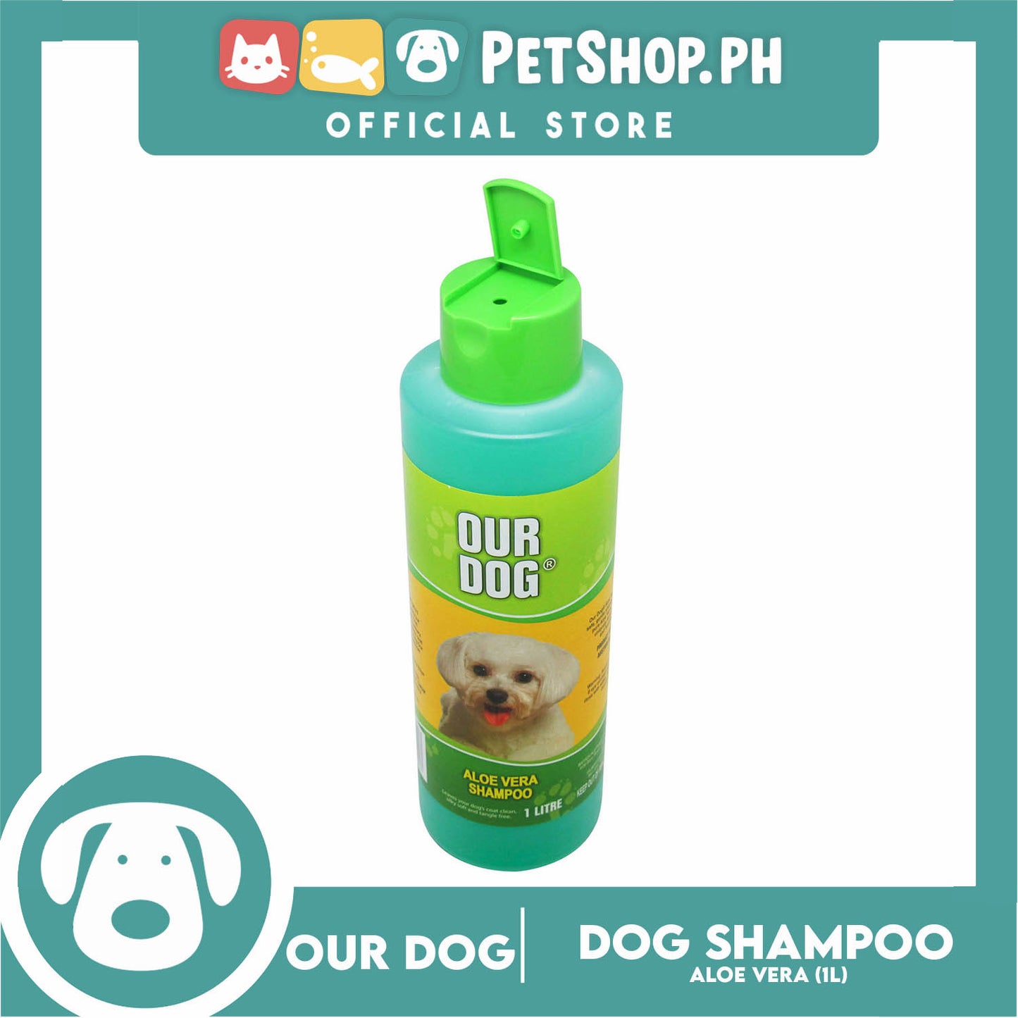 Our Dog Aloe Vera Dog Shampoo 1 Liter