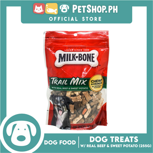 Milk-Bone Trail Mix Chewy and Crunchy Dog Treats, Beef and Sweet Potato