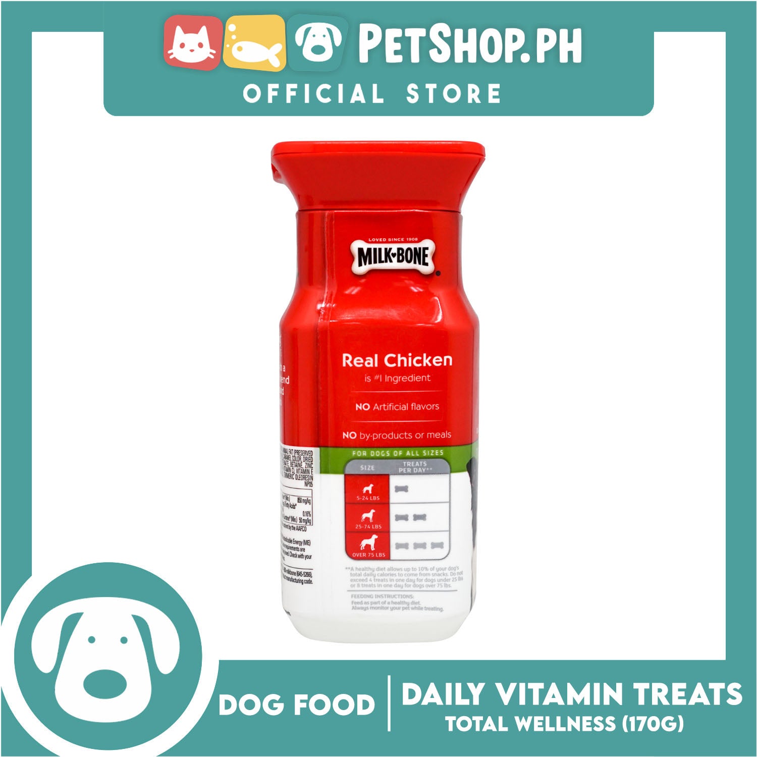 Milk bone hot sale vitamin treats