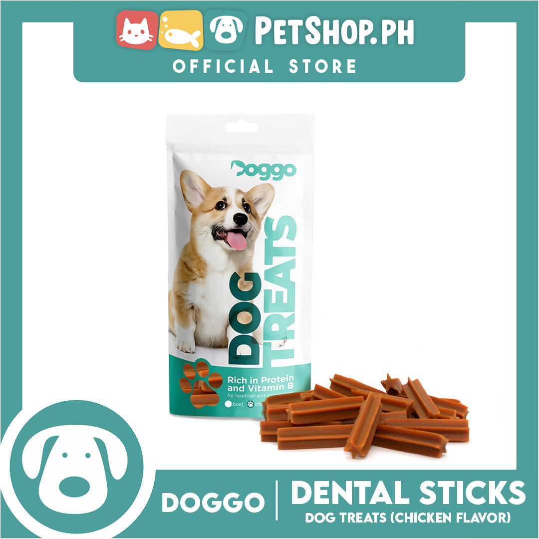 Doggo Dog Treats Dental Sticks 20 pcs. (Chicken Flavor)