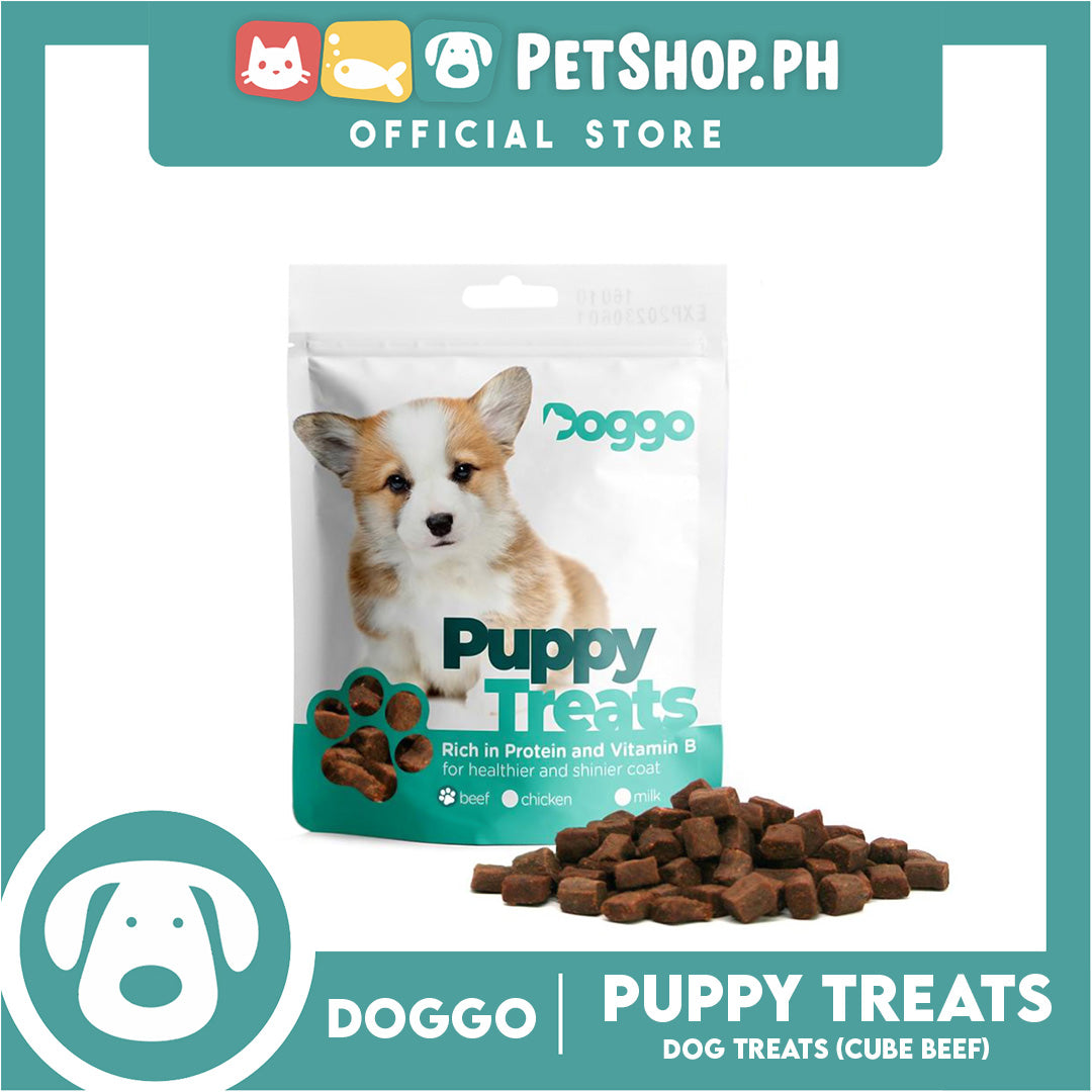Doggo Dog Puppy Treats (Cube Beef) – Petshop.PH