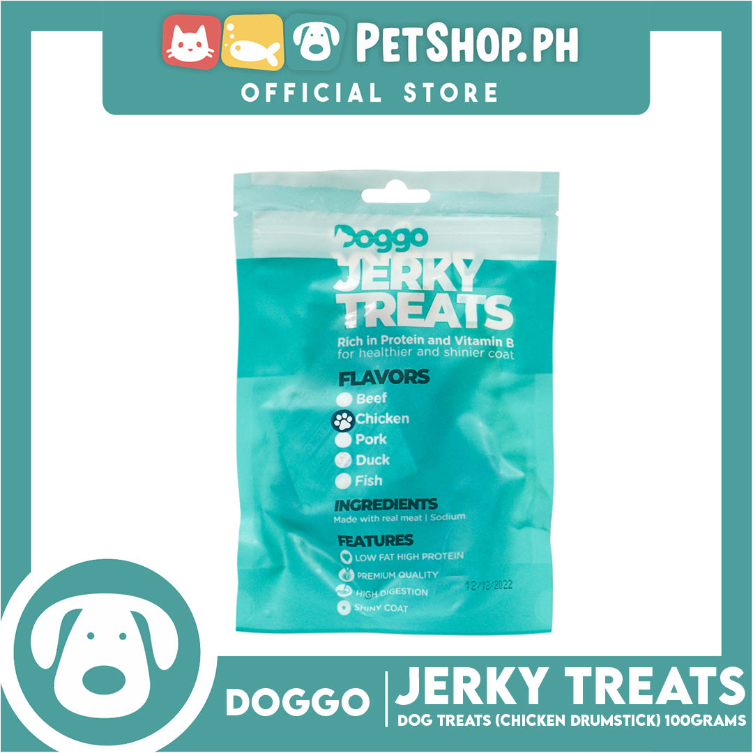 Doggo Dog Jerky Treats 100grams (Chicken Drumstick) treats for You Dog