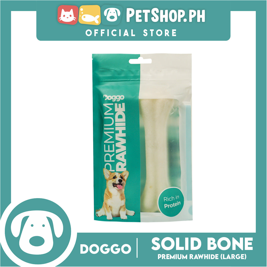 Doggo Premium Rawhide Solid Bone (Large)