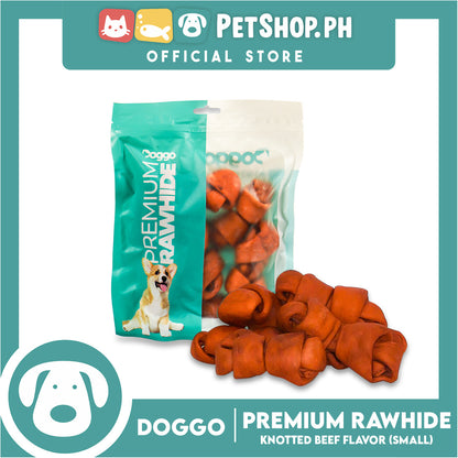 Doggo Premium Rawhide Knotted Beef Flavor (Small)