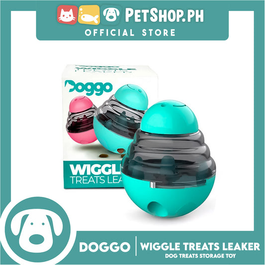 Doggo Dog Wiggle Treats Leaker (Blue Green) Storage Treats for Dog