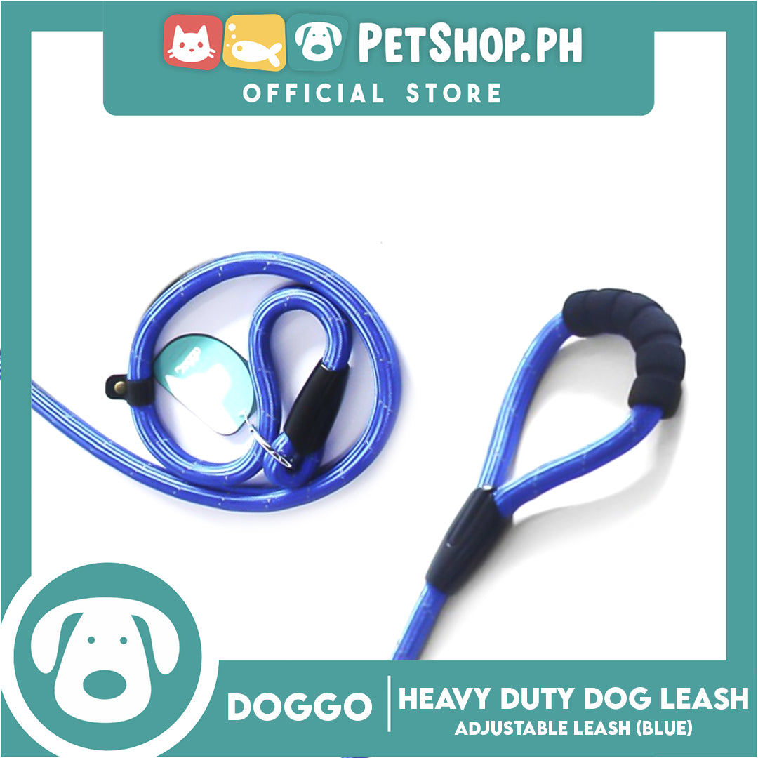 Doggo Heavy Duty Leash (Blue) 58 ' ' Durable And Strong Leash for Your Dog