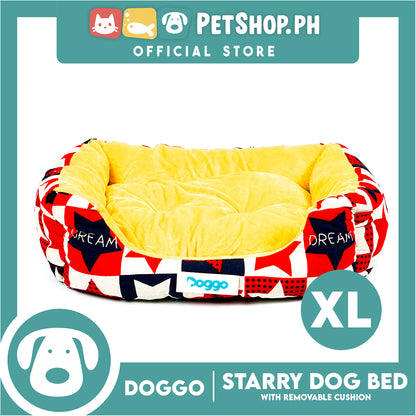 Doggo Starry Bed (Extra Large) Removable Cushion Dog Bed