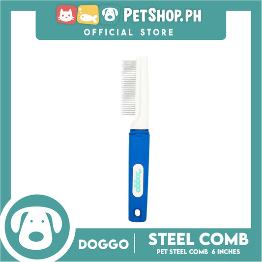Doggo Pet Steel Comb 6 Inches