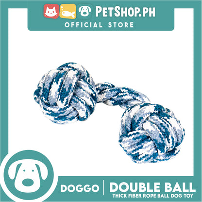 Doggo Double Ball (Blue) Perfect Toy for Dog