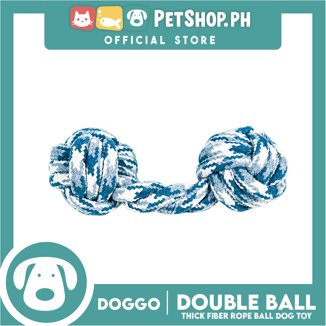 Doggo Double Ball (Blue) Perfect Toy for Dog