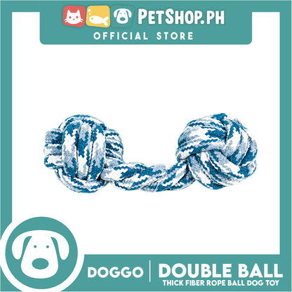 Doggo Double Ball (Blue) Perfect Toy for Dog