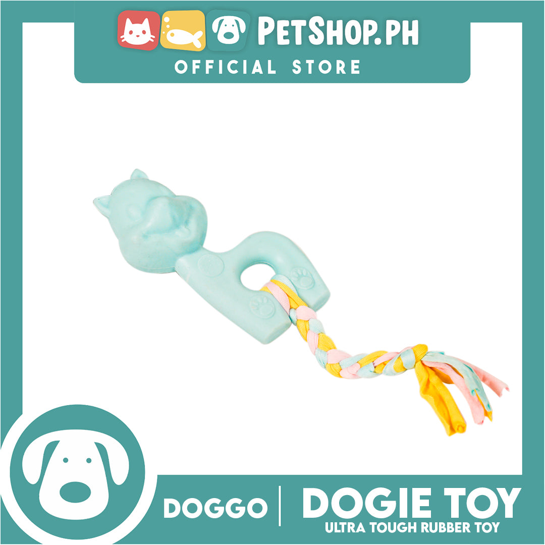Doggo Doggie (Blue) Ultra Tough Rubber Pet Toy