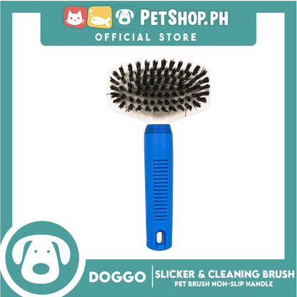 Doggo Slicker And Cleaning Hair Brush For Your Dog