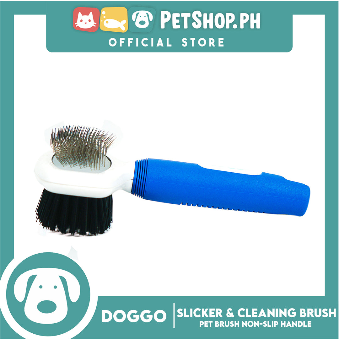 Doggo Slicker And Cleaning Hair Brush For Your Dog