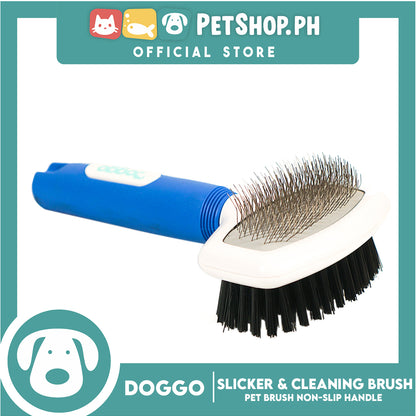 Doggo Slicker And Cleaning Hair Brush For Your Dog