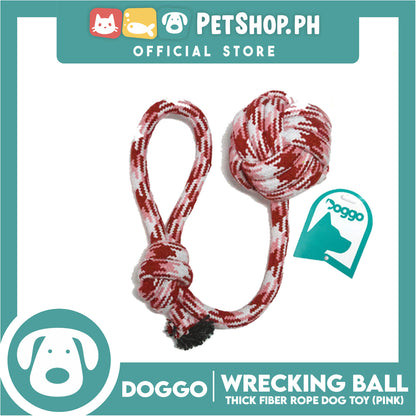 Doggo Wrecking Ball Large Size (Pink) Ultra Fiber Dog Toy