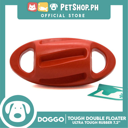 Doggo Tough Floater Design (Red) Dog Toy Pet Toy for Adult