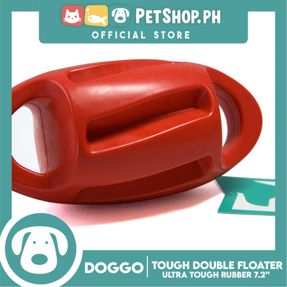 Doggo Tough Double Floater Design (Red) Dog Toy Pet Toy for Adult