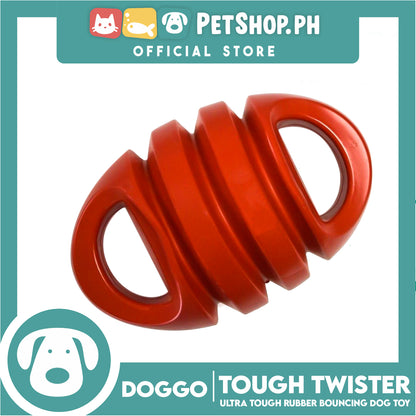 Doggo Tough Twister Design (Red) Dog Toy Pet Toy for Adult