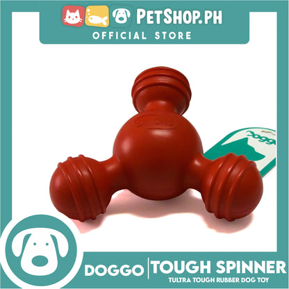 Doggo Tough Spinner Design (Red) Dog Toy Pet Toy for Adult