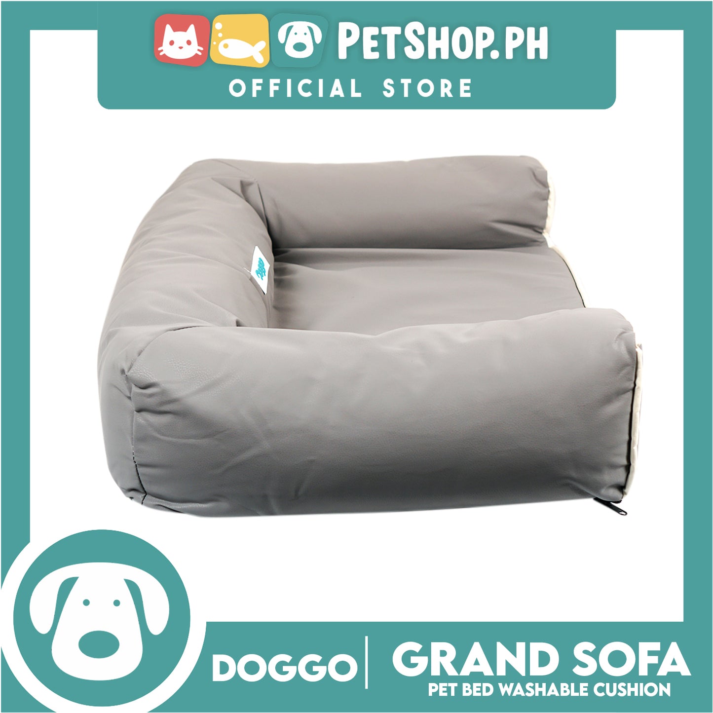 Doggo Grand Sofa Bed (Small) Orthopedic Dog Bed Pet Sofa Bed
