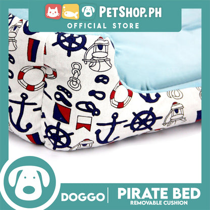 Doggo Pirate Bed (Medium) Pet Sleeping Bed Dog Bed Pirate Theme
