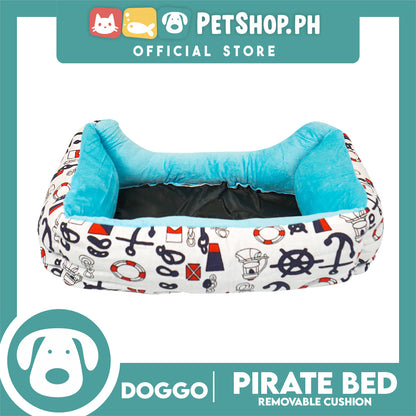 Doggo Pirate Bed (Medium) Pet Sleeping Bed Dog Bed Pirate Theme