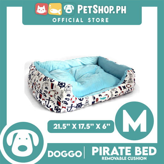 Doggo Pirate Bed (Medium) Pet Sleeping Bed Dog Bed Pirate Theme