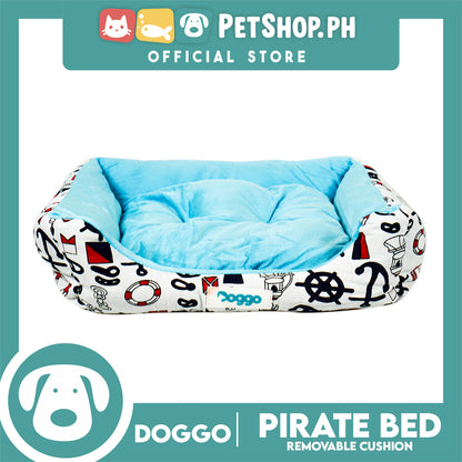 Doggo Pirate Bed (Extra Large) Pet Sleeping Bed Dog Bed Pirate Theme