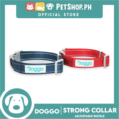 Doggo Strong Collar Large Size (Red) Soft And Durable Collar for Your Dog