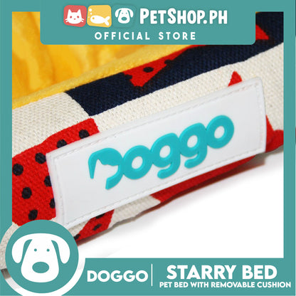 Doggo Starry Bed (Small) Removable Cushion Dog Bed