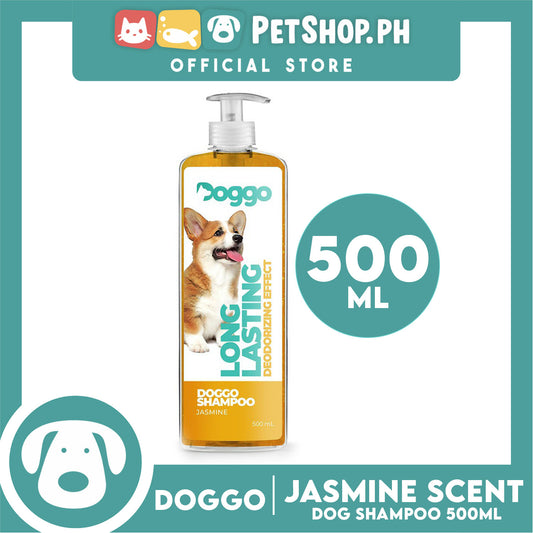 Doggo Shampoo Long Lasting Deodorizing Effect 500ml (Jasmine) Shampoo for Your Pet